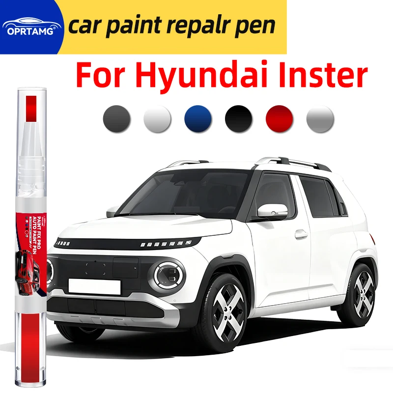 

Ручка-маркер для ремонта автомобильной краски Hyundai Inster, инструмент для ремонта царапин, автоаксессуары, инструменты для покраски автомобилей