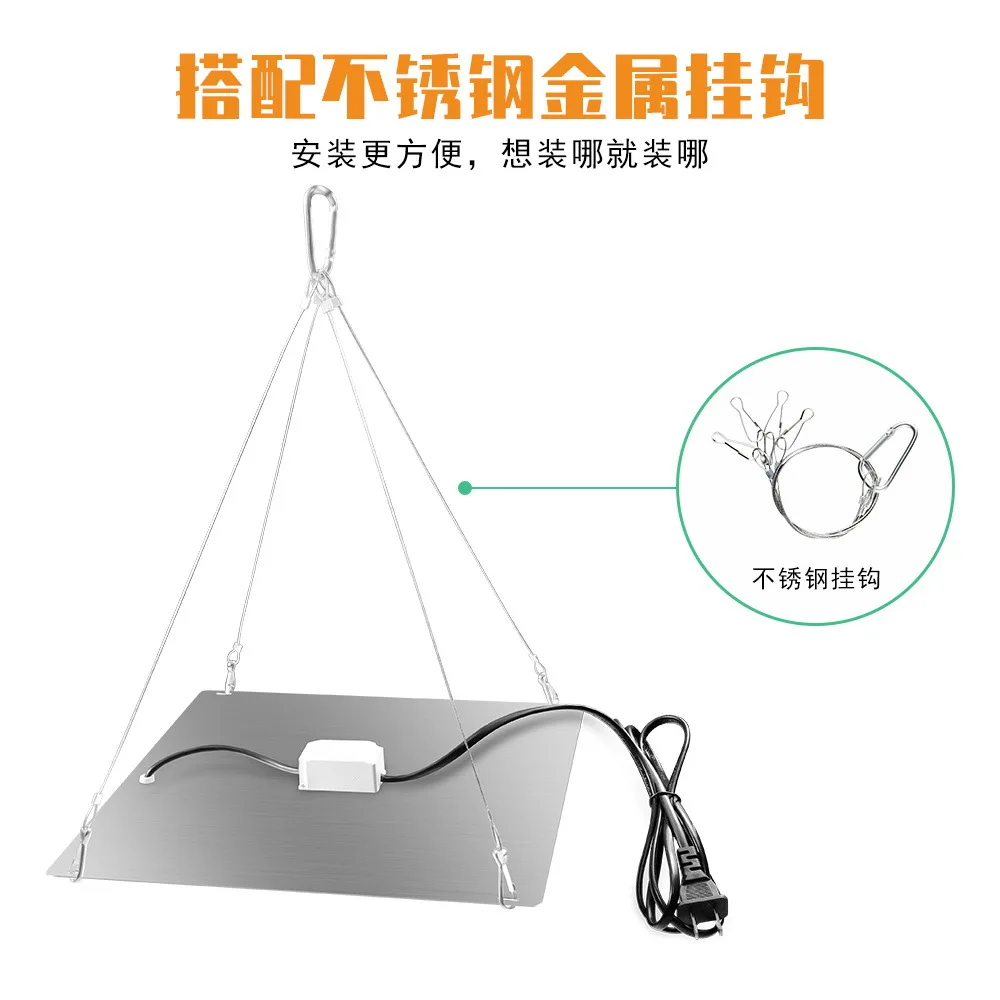 Full Spectrum Seedling Planting Lamp 1000/1500/2000# LED Plant Light Ultrathin Hydroponic Lamp Flower Vegetable Fruit Fill Light