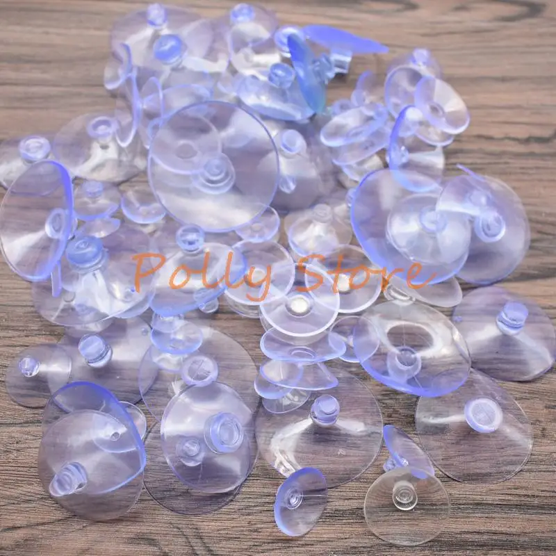 40/100PCS 20mm Mushroom Head Suction Cup Glass Fixed Strong Suction Cup Hook Bracket Hole Suction Cup