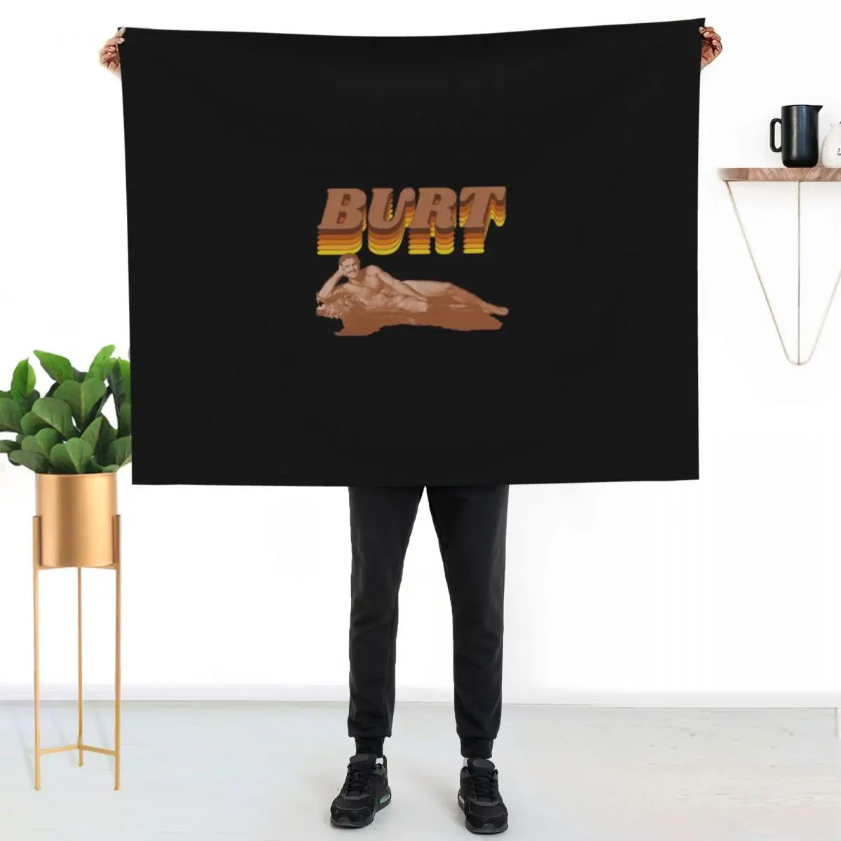 Burt Reynolds Warmest Regards Retro FanArt T-Shirt Throw Blanket Moving Cute Plaid Sofas Fashion Sofas Blankets