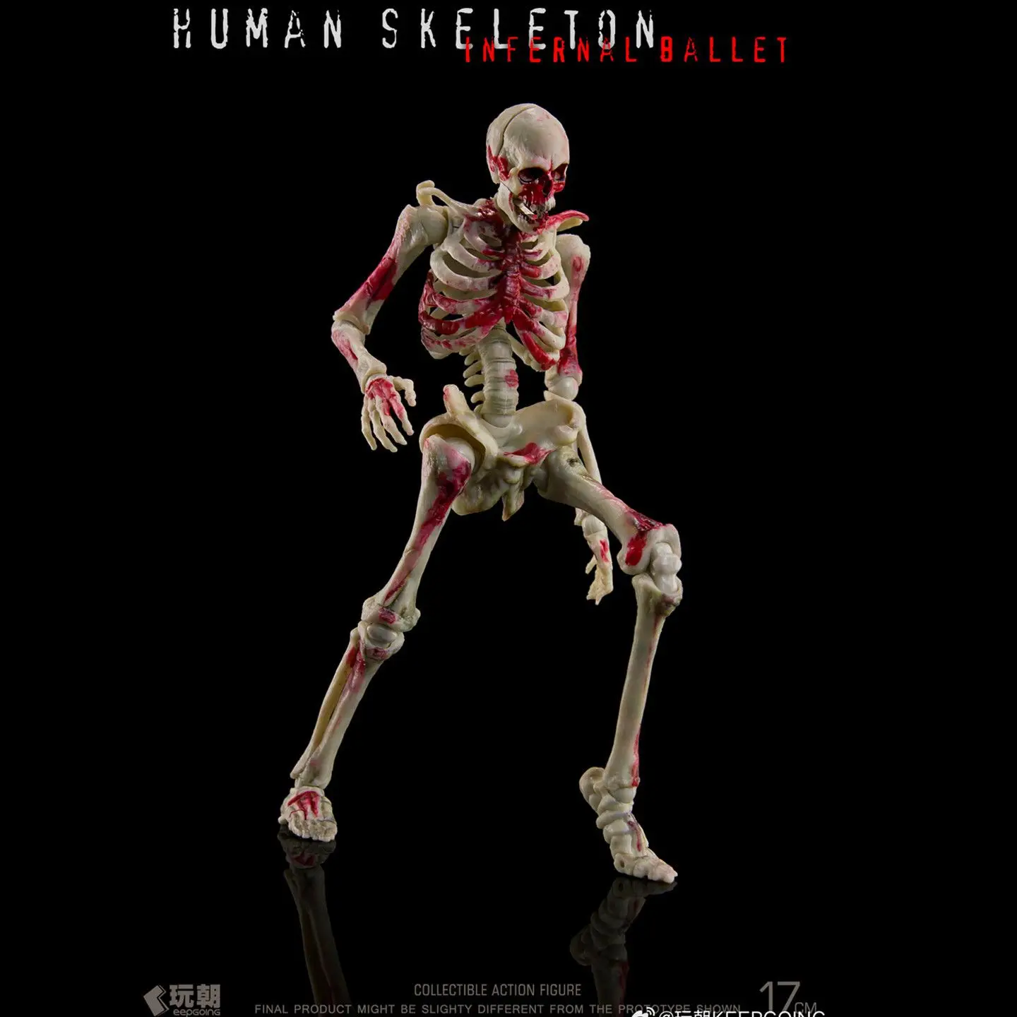 Figura de Ação de Esqueleto Humano Totalmente Articulado 1/12 |   Educação em Biologia |   Modelo Colecionável de Terror, Brinquedo Presente para o Halloween