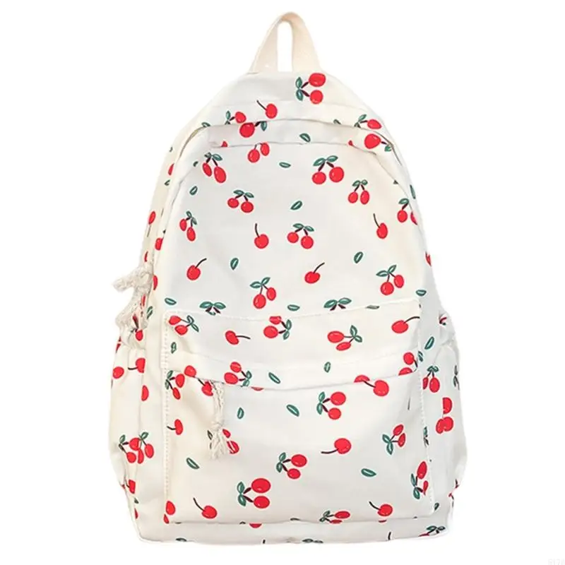 

517d японская схема фруктов рюкзак рюкзак Daypack School School Bag Сумка нейлоновое рюкзак
