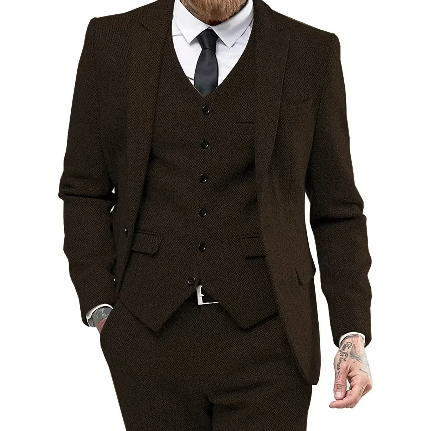 brown 3pcs