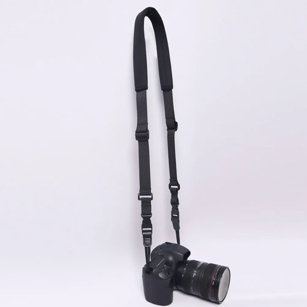 1Pcs High-Strength Decompression Camera Neck Shoulder Belt Adjustable Length Width for Dslr Mirrorless Cameras Anti-Slip