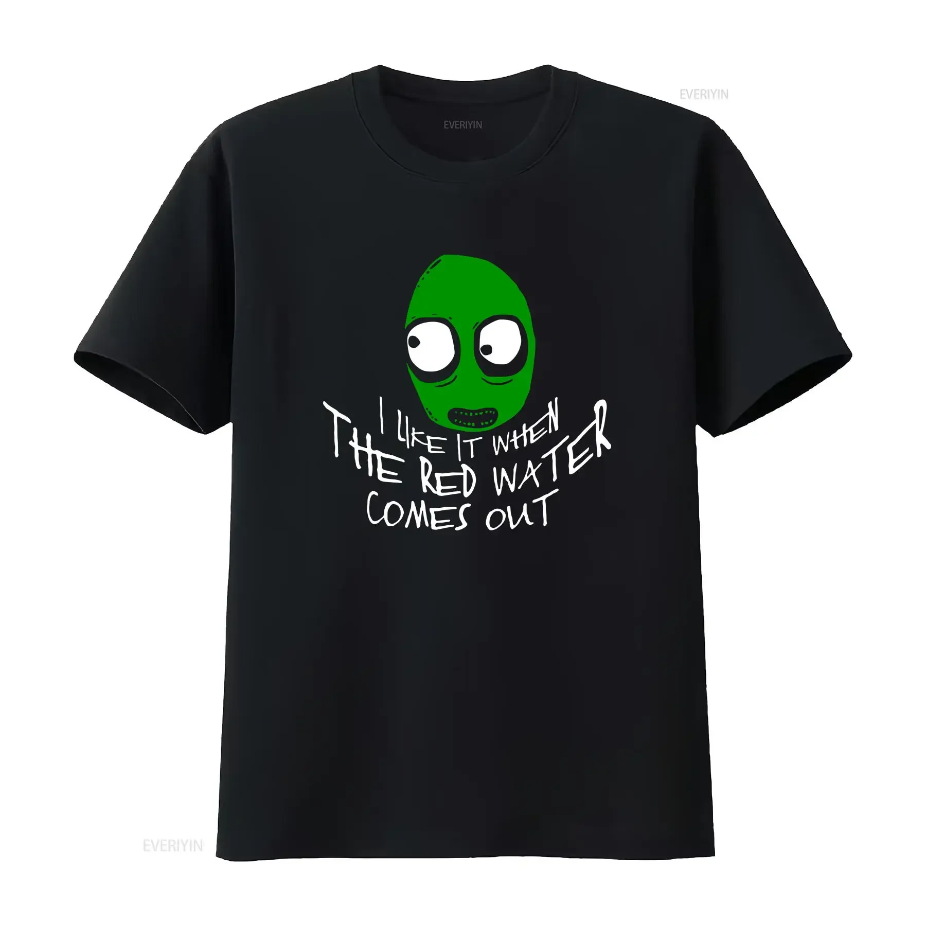 salad fingers i like when water Black T Shirt SweaT s Size S 4XL Adult High Quality Best  vintage Washed Stylish Soft Casual
