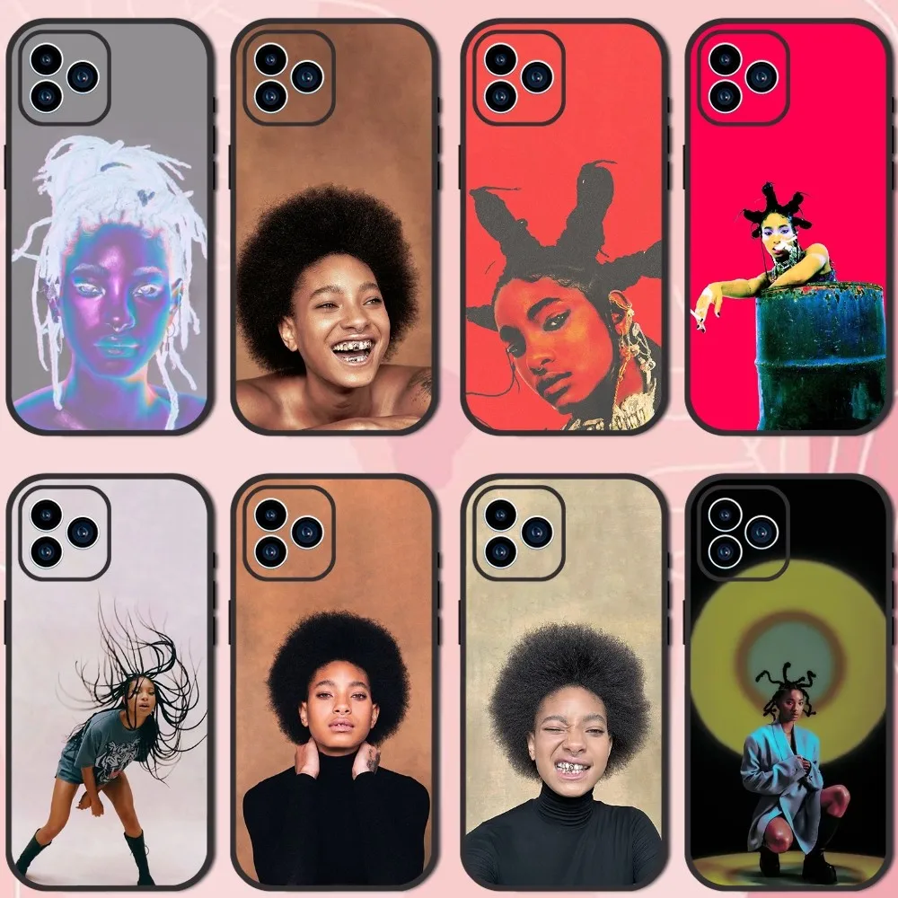 Singer Willow Smith Phone Case For Samsung Galaxy S10 FE S21 Ultra S22 Lite Soft Phone Shell Back Cover