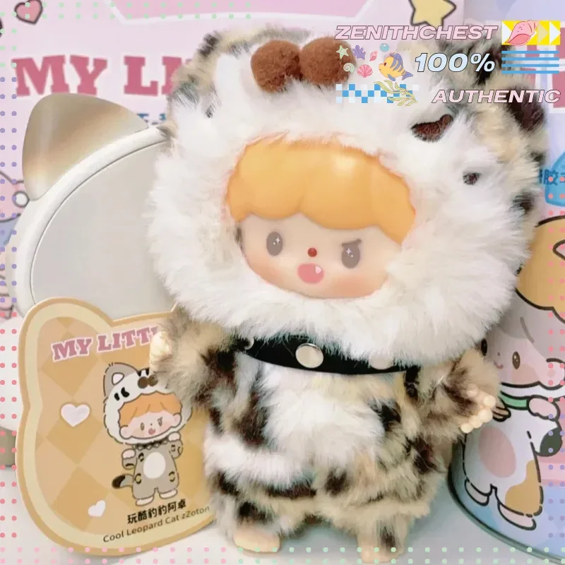 Authentieke Zzoton My Little Cat Series Blind Box Trendy Schattig Spelen Vinyl Speelgoed Hanger Decoratie Kinderverjaardagscadeau Koning Zhuo