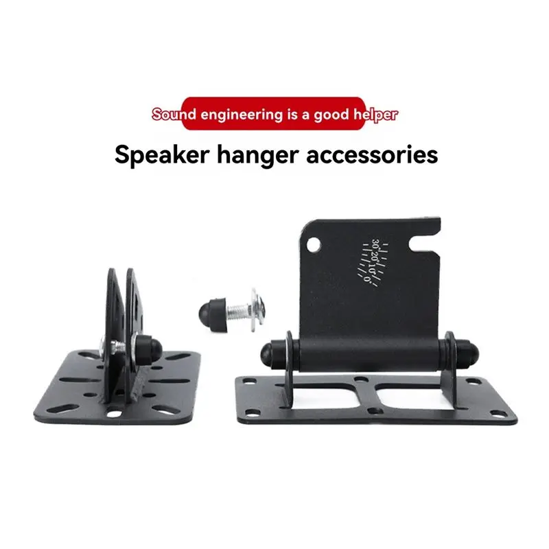 A45U Heavy-Duty Speaker Wall Mount, Universal Adjustable With Tilt And Swivel For Bookshelf