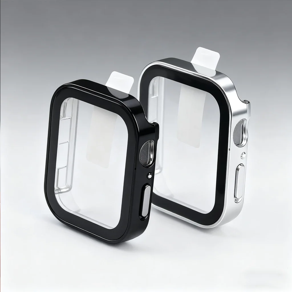 Tempered Glass Cover for Apple Watch S11 S10 Case 46mm 42mm 45mm 41-44-40mm Screen Protector iWatch Serie 7 8 9 SE 5 Accessories