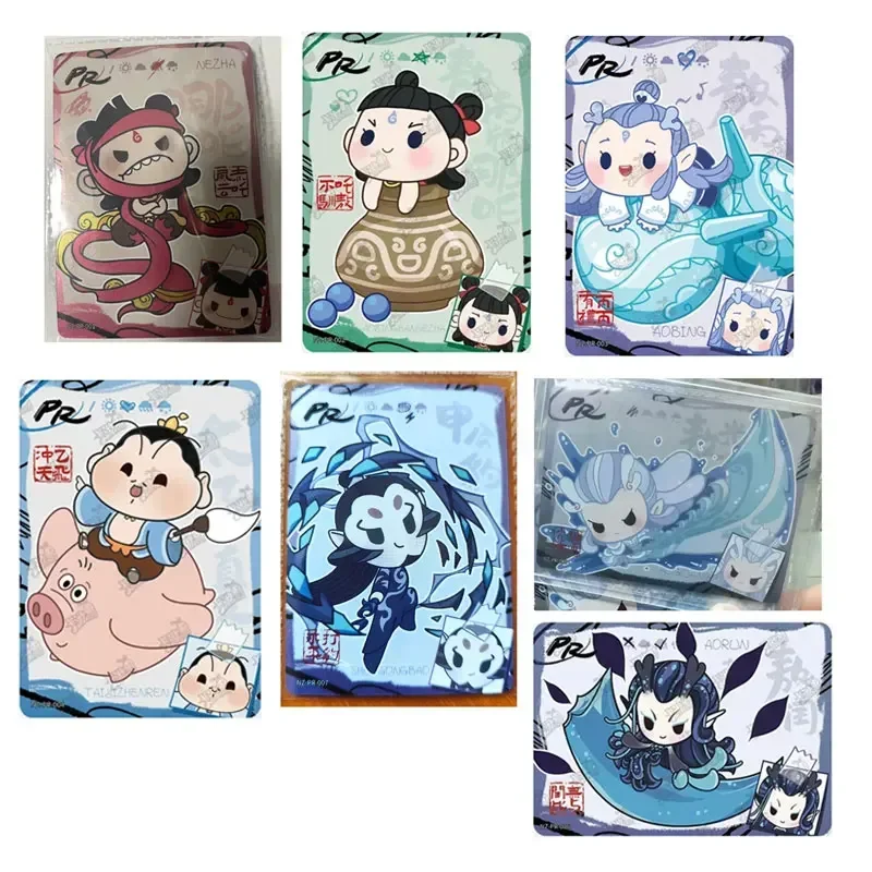 KAYOU Genuine Ne Zha 2 The Demon Childs NaoHai Series 1 SSR(001-016)/PR(001-007) Dou Tian Package Single Sheet Collection Card