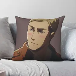 Blushing Erwin Smith Pillowcase Polyester Linen Velvet Pattern Decor Throw Pillow Case Home Cushion Case 45x45