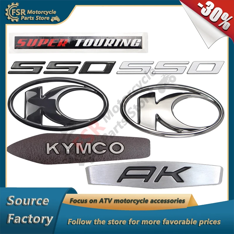 

Full car stickers,Fits Kymco AK550 2017-2023,Vehicle Logo/SUPERTOURING/Handlebar Cover Sticker,Original parts