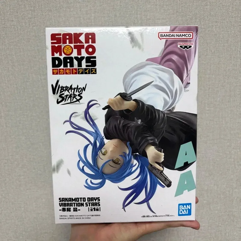 

Genuine Bandai Spirits Banpresto Vibration Stars Sakamoto Days Akao Akira Collection Series Anime Figure Boys' Toy Gifts