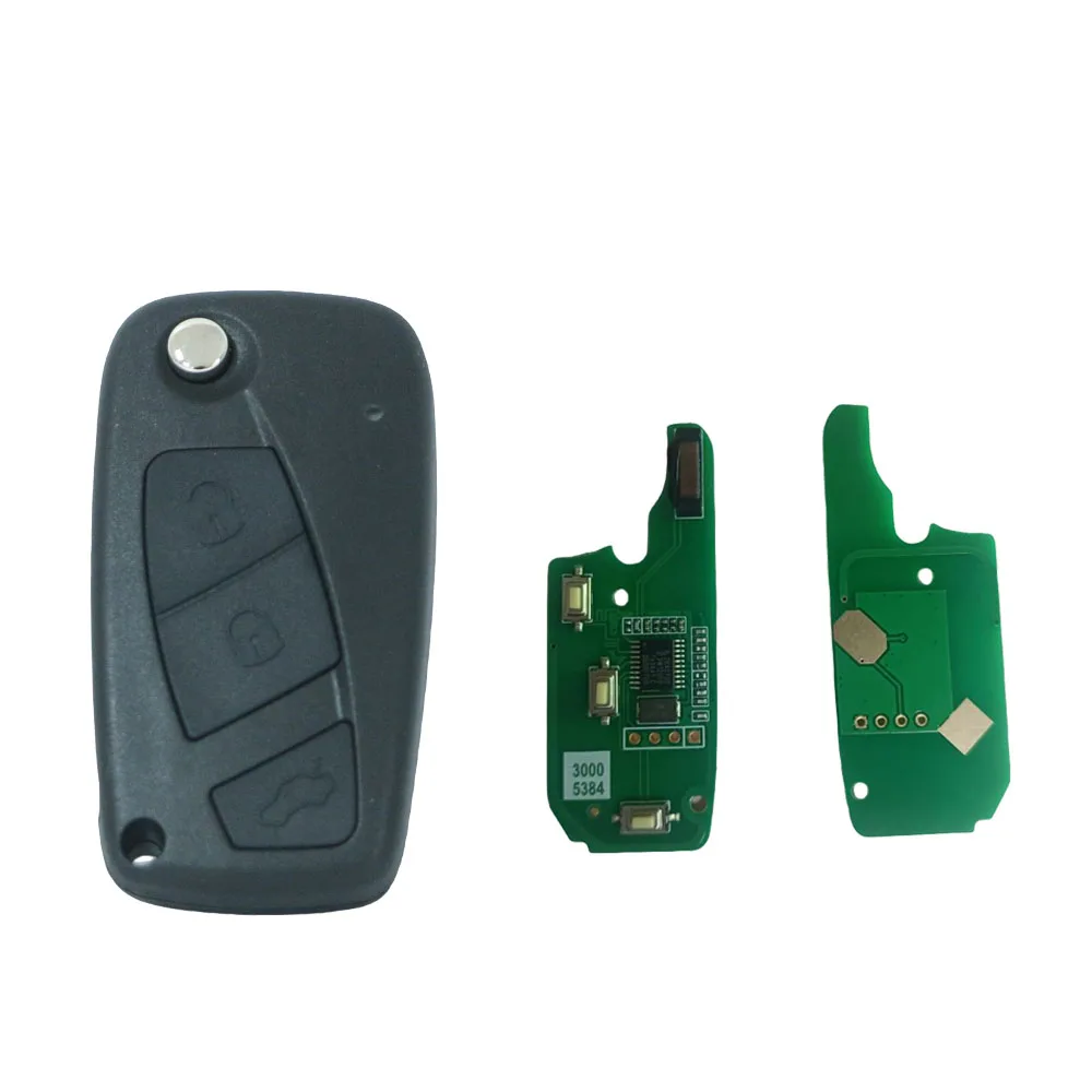 433 MHz Megamos ID48 3button Card Remote Key Control For FIAT Bravo Ducato Linea Stilo Punto