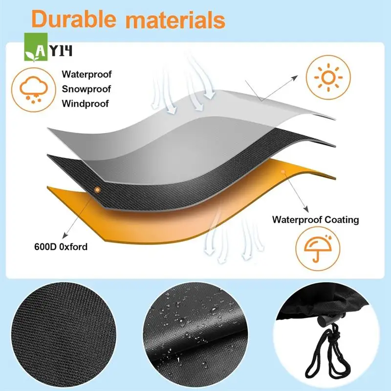 AY14 -Firewood Kindling Splitter Cover,Oxford Cloth Cover For Wood Splitter Manual Log Splitter
