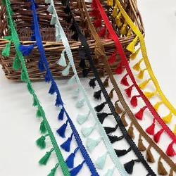 5Yards Tassel Lace Ribbon Fringe Lace Trims DIY Wedding Party Latin Dress Fabric Handmade Sewing Curtain Clothes Accessories