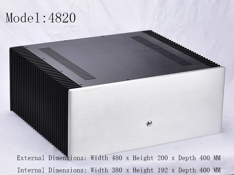 Weiliang Audio 4820 Class A Amplifier Chassis Compact Class A Amplifier Chassis Class A Amplifier Rear Stage Chassis
