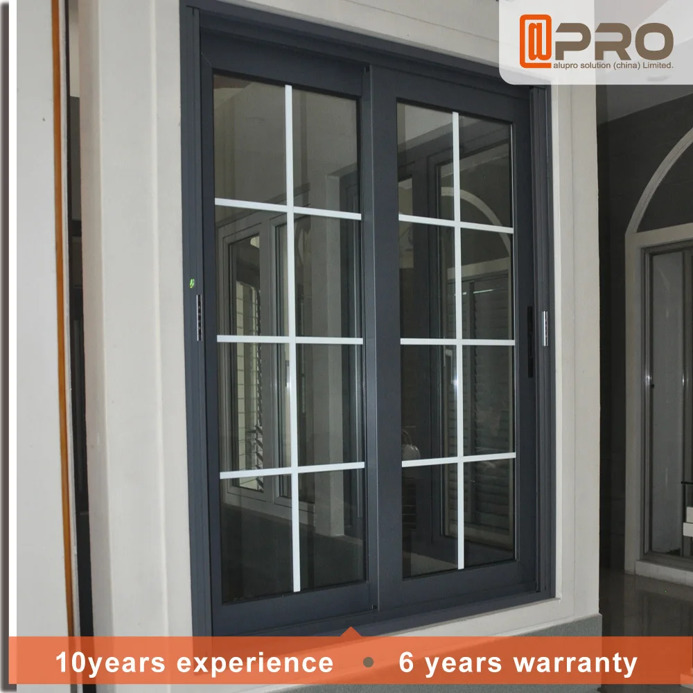 Best WINDOW Aluminium Windows And Doors Sliding Window With Inside Grill Price Philippines Grill Design Glass Window