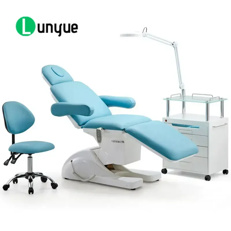 Electric Facial Beauty Bed Custom Tattoo Bed High Quality Super Suction Furniture for Spa Clinic Massage Treatment