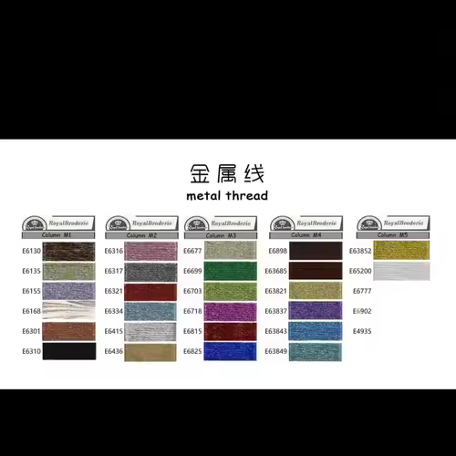 100% Cotton High Quality Cross stitch Floss Embroidery thread  Cross Stitch Embroidery Hand Knitting Sewing Weaving 8m 447 color - Image 23