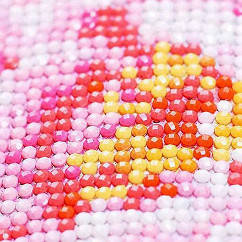 Zestawy do malowania diamentami dla dorosłych sztuka DIY pełne wiertło obraz Rhinestone haft kryształowy dekoracja ścienna domu domek