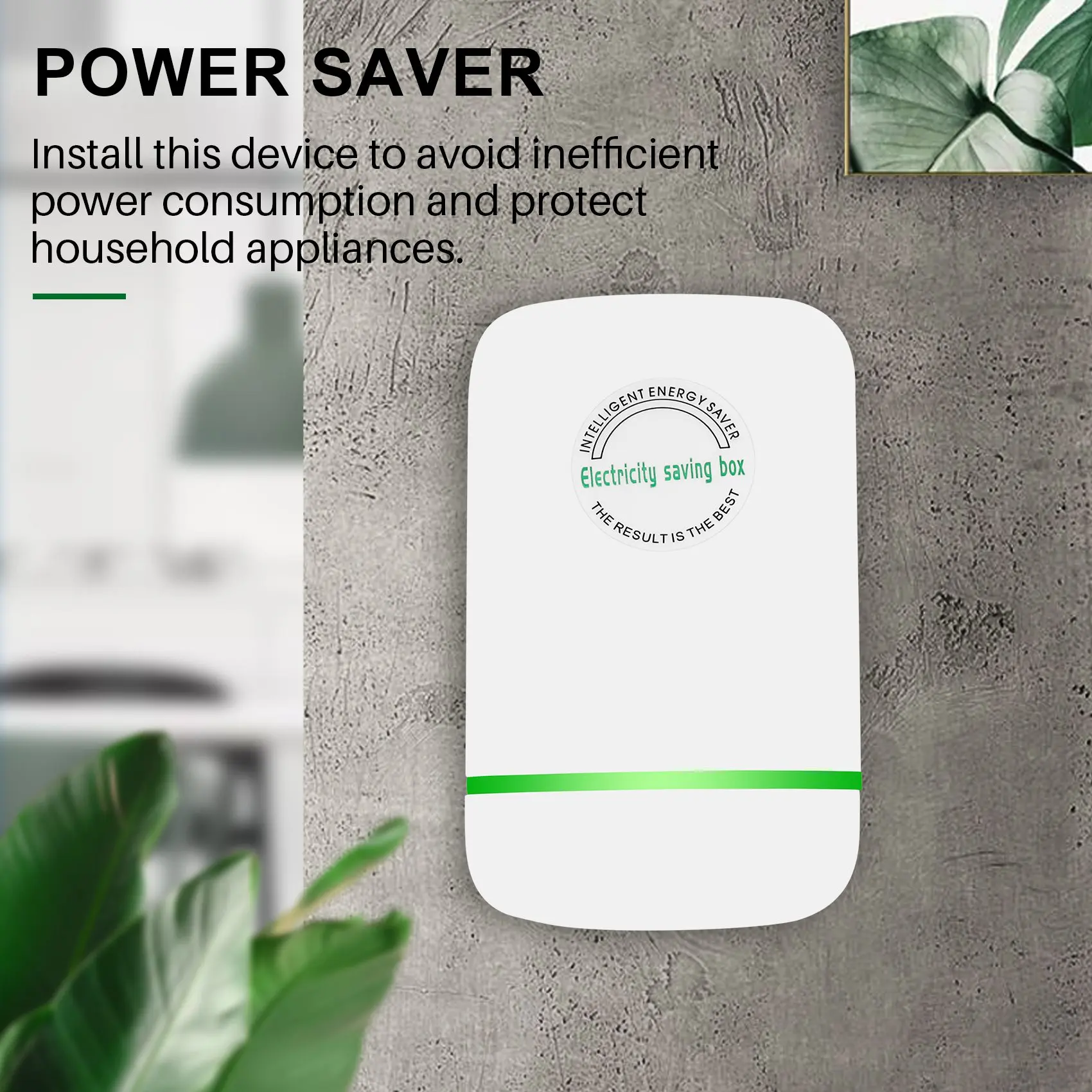 Home Smart Energy Saver Power Saving Energy Saver US PLUG