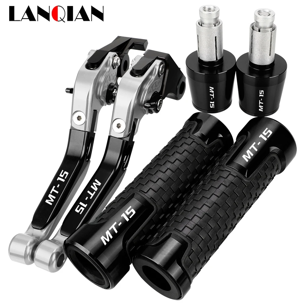 

For YAMAHA MT15 MT 15 MSLAZ Z150 2005-2023 Motorcycle Accessories Handgrips Extendable Brake Clutch Levers Handlebar Grips Ends