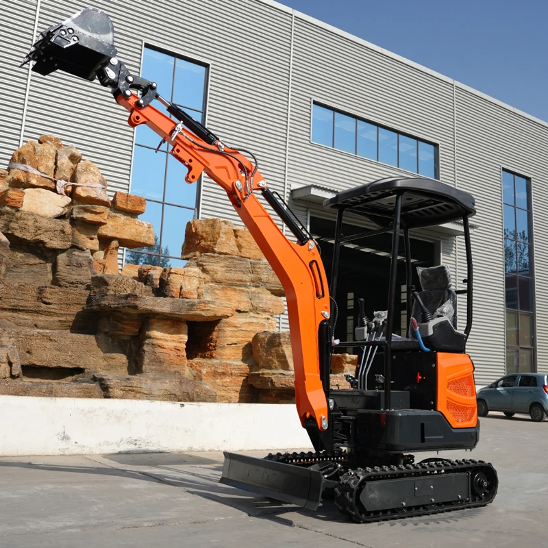 1.8t Mini Digger in Stock | Fast Delivery | Reliable Diesel Engine | for Small Farm and DIY Projects | Customized