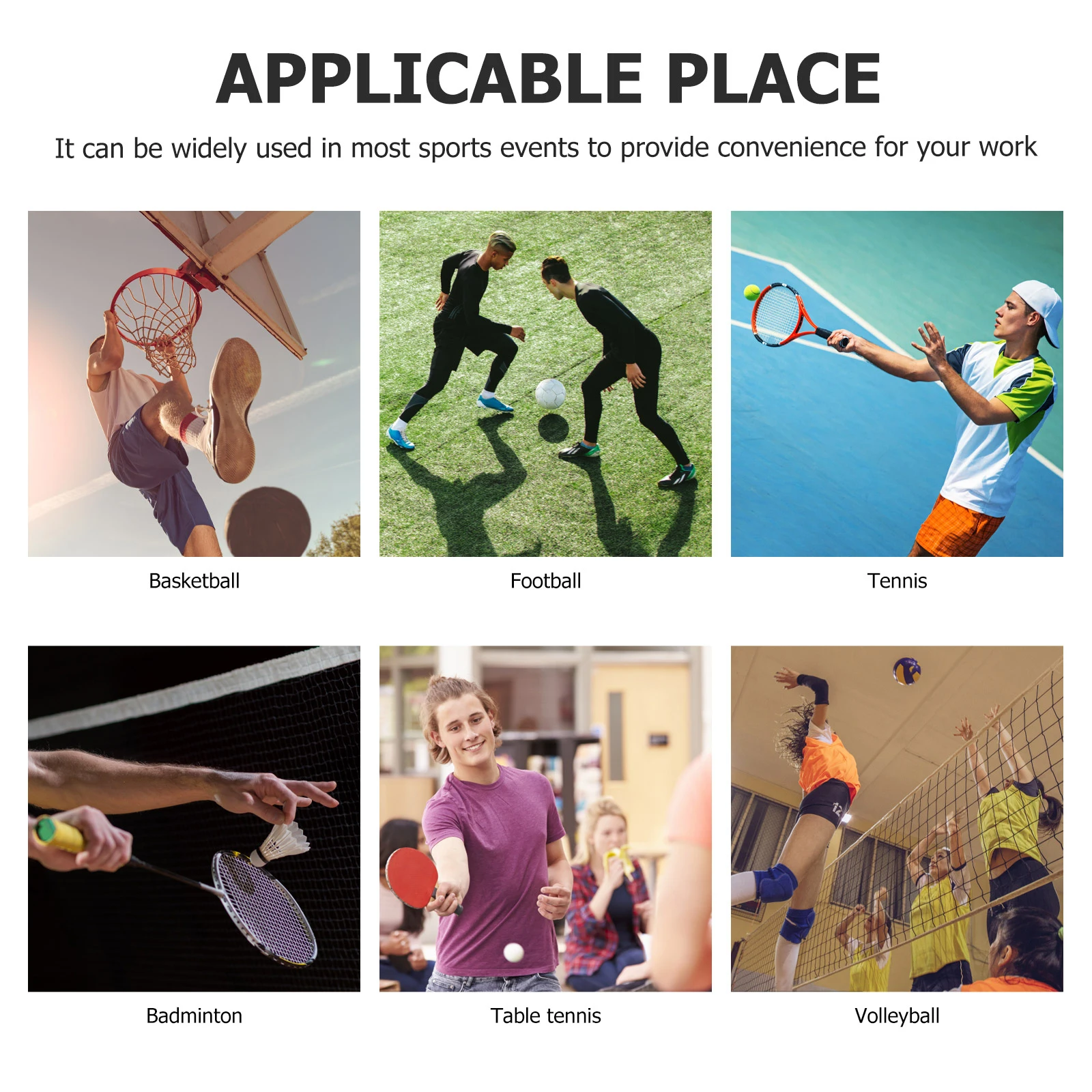 

Portable Score Board Reusable Professional Sports Scoreboard Easy-Clean Durable Clear Numbers Competition Accessory For