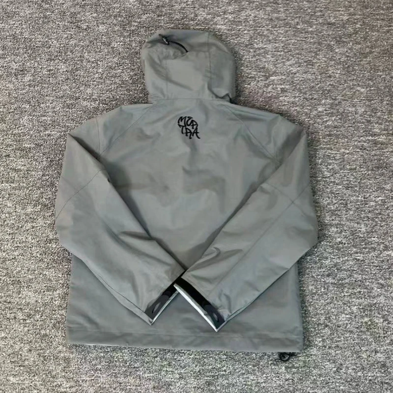 

Водонепроницаемая куртка Mertra с жесткой водорастворимой оболочкой, унисекс, в стиле британской уличной моды, с капюшоном, реальные фото