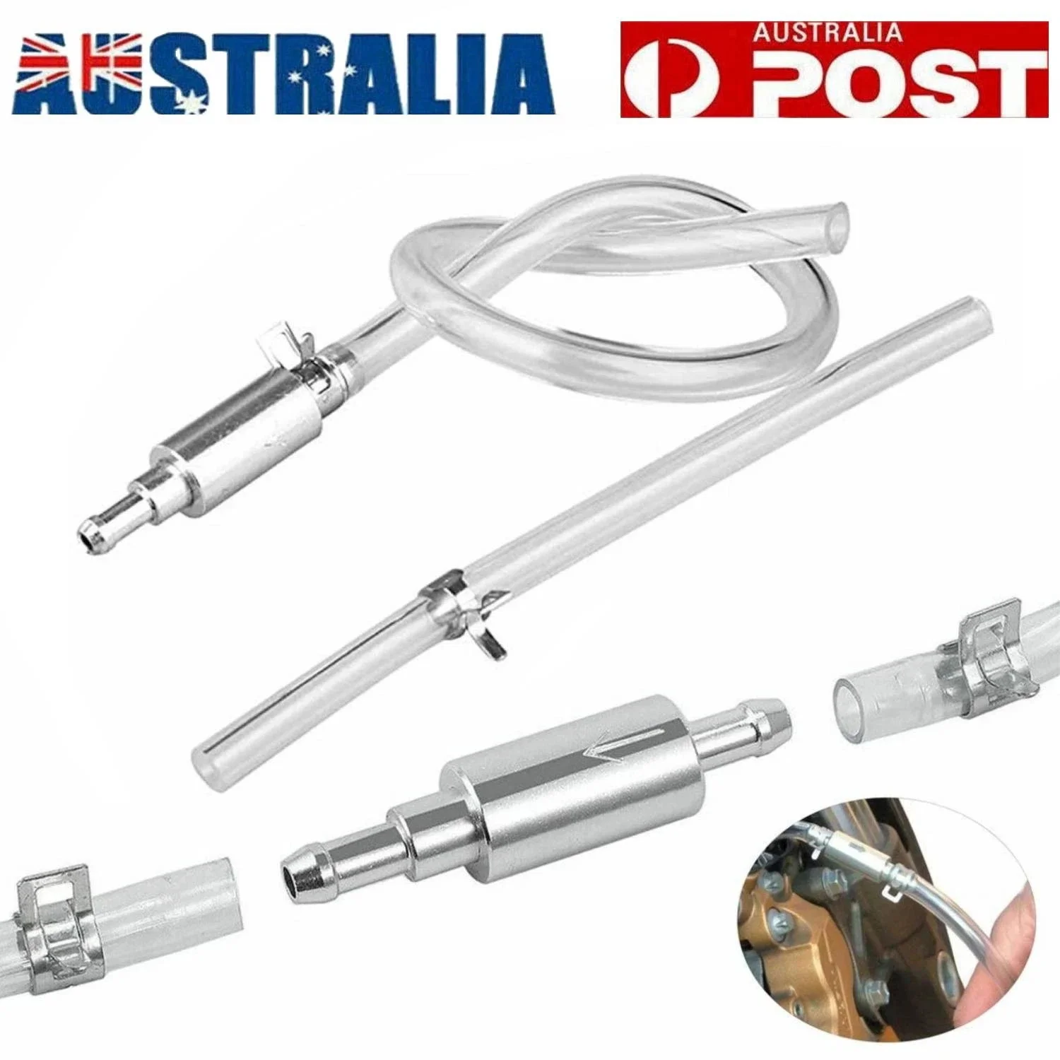 One Way Tube General Clutch Bleeder Tube Motorcycle Brake Bleeder High-Quality Bleeding Tool Kit For Maintenance Brake System