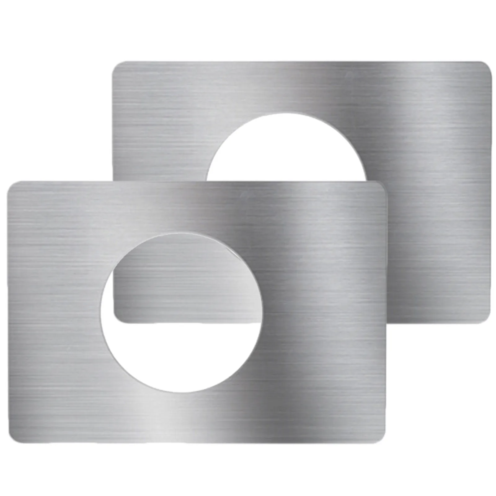 Door Reinforcer Kit - 2Pcs Door Reinforcement Plate Stainless Steel