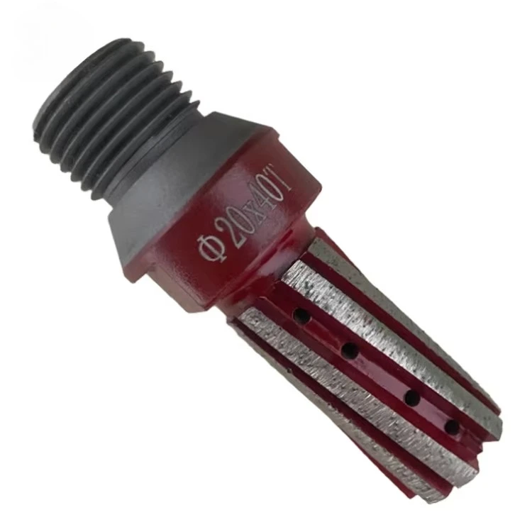 High Quality Diamond Cnc Router Bits D20mm/25mm 8 Flutes Diamond CNC Milling Cutter for Granite/Marble/Quartzite
