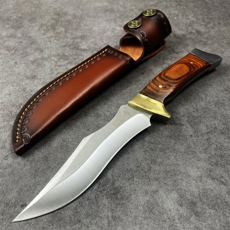

Прямой нож высокой твердости, походный походный нож, агаль и легко носить с собой, прямой нож для улицы, бытовой нож для фруктов