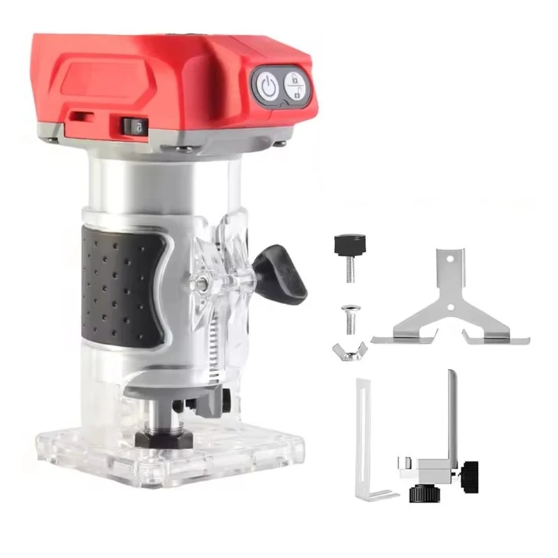 AC62-Handheld Plunge Router Set For Milwaukee 18V Li-Ion Battery