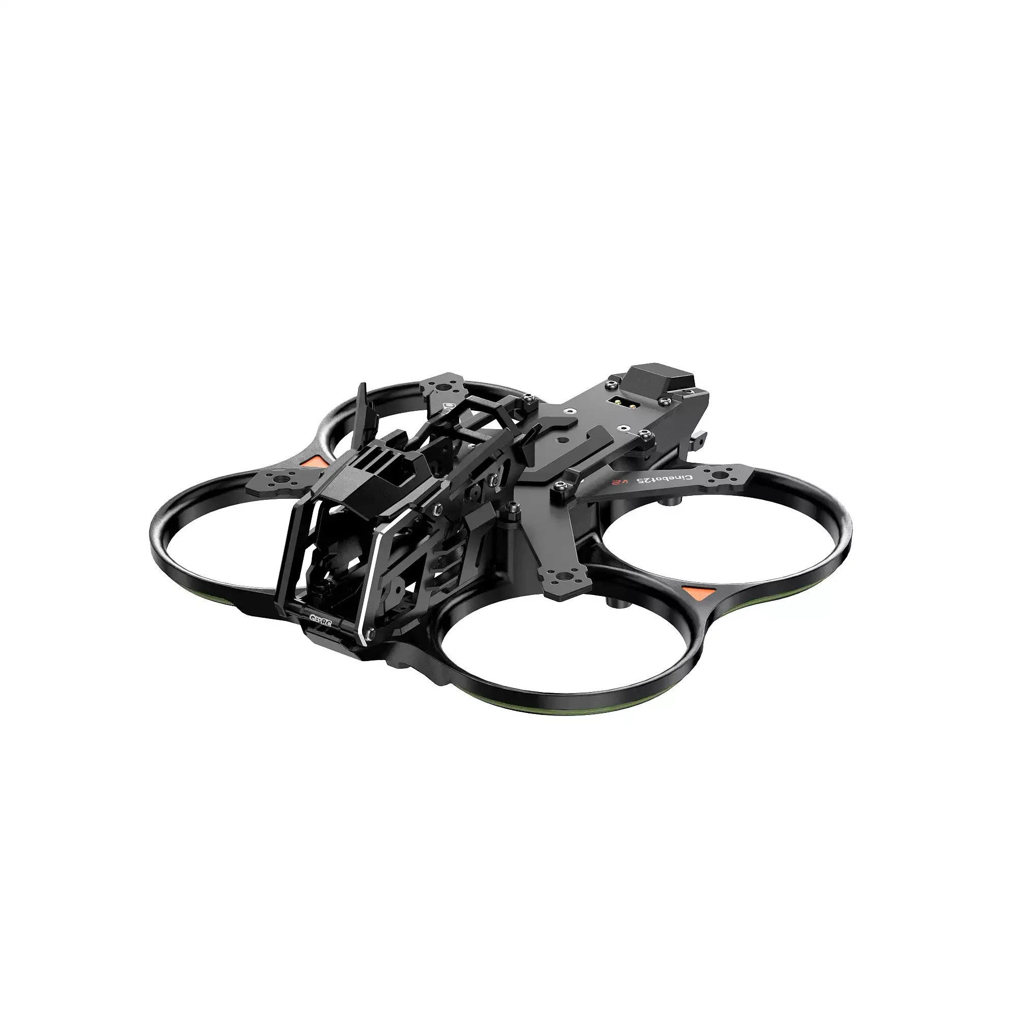 GEPRC GEP-CT25 V2 Cinebot25 V2 Frame with LED Light Strip, 25.5x25.5 FC Mount Indoor Tiny Cinematic FPV Chassis