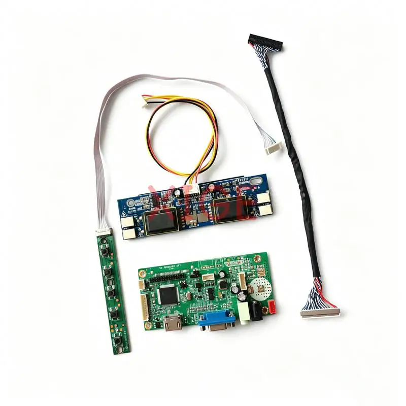 Display Drive Controller Board Fit M216H1 LTM215HT02 LM215WF1 MT215DW01 VGA+HDMI 4-CCFL 1920x1080 1920*1080 30 Pin LVDS Kit DIY