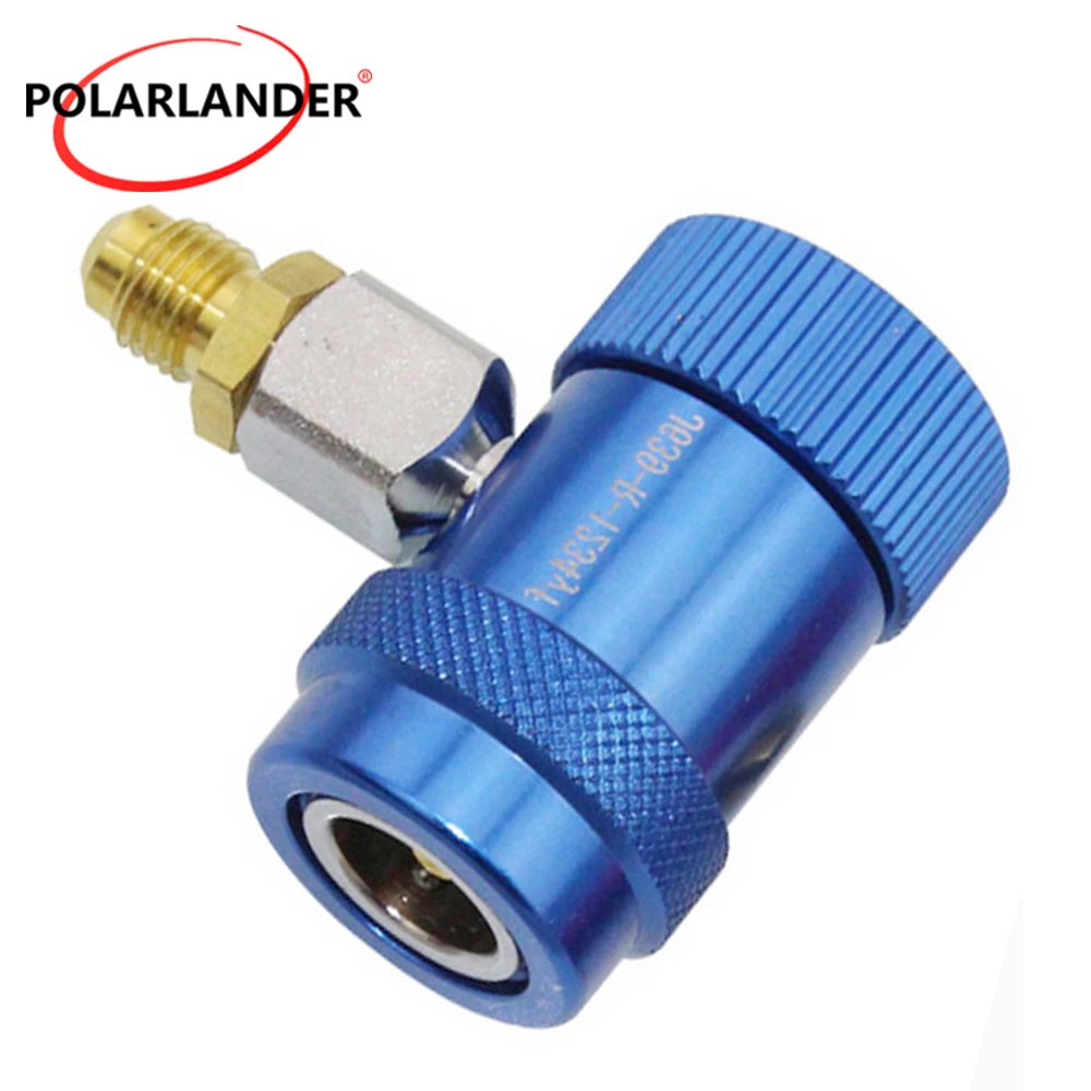 Car AC R1234yf Manual Quick Coupler Connector Adapter M12 To 1/4