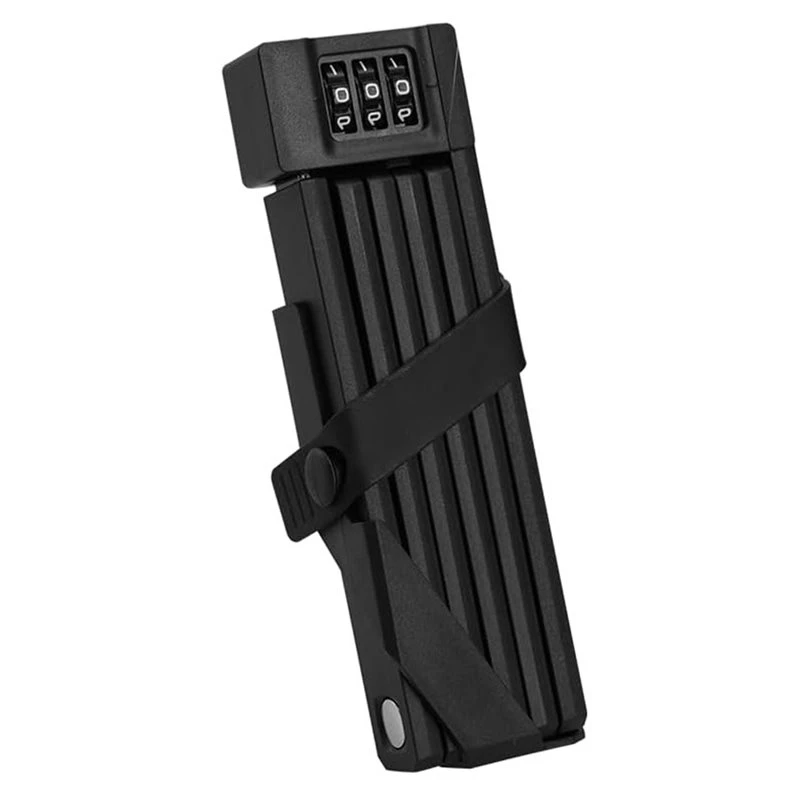 HOTB72A Anti-Theft Folding Lock, Bike Fold Code Lock,3 Digit Combination Anti-Saw Protection, Compact Mount, Protective Shell