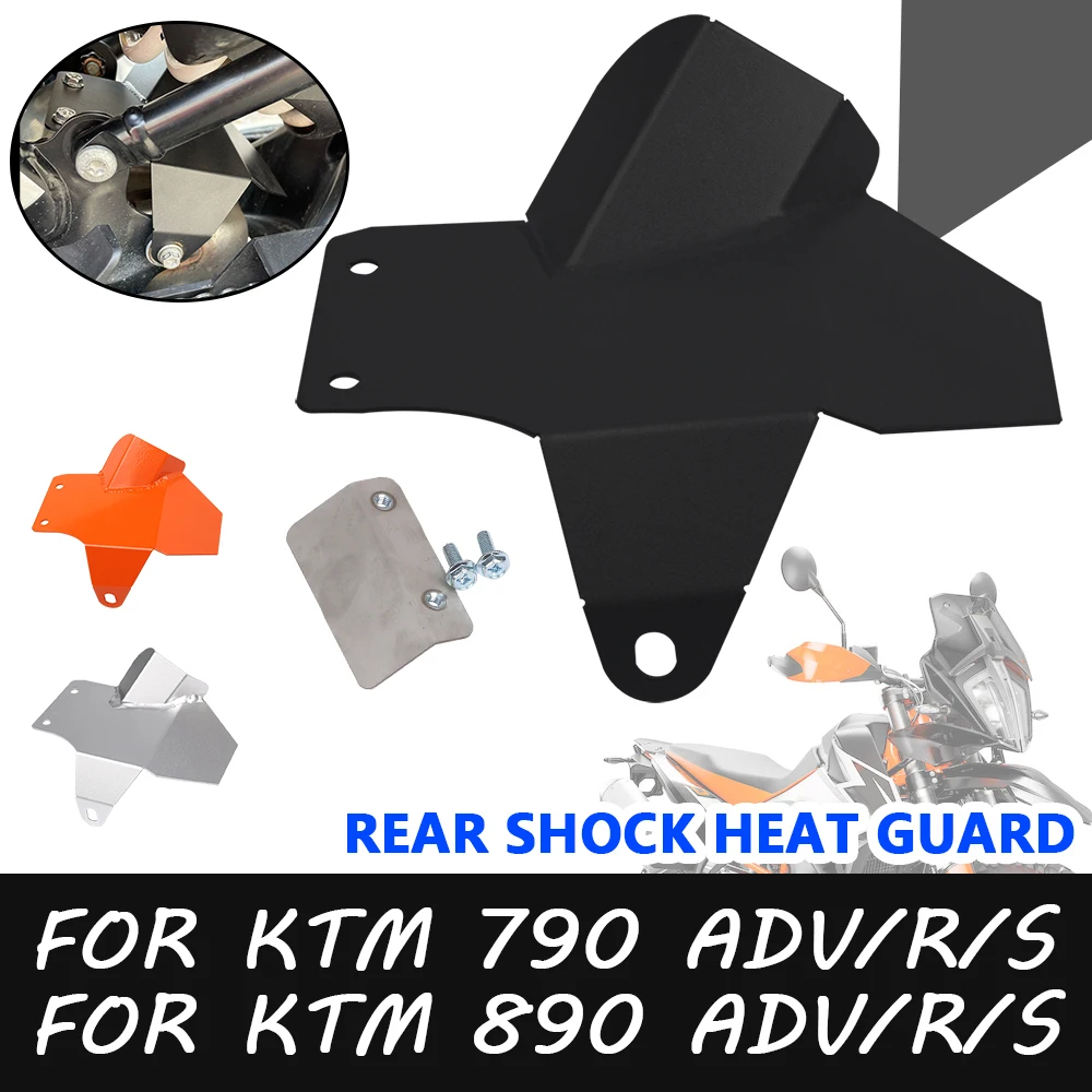 Bouclier thermique pour amortisseur arrière de moto, couvercle de protection de tuyau d'accès, KTM 790 Adventure R 890 ADV R 790 ADV S 2020 2021 2022