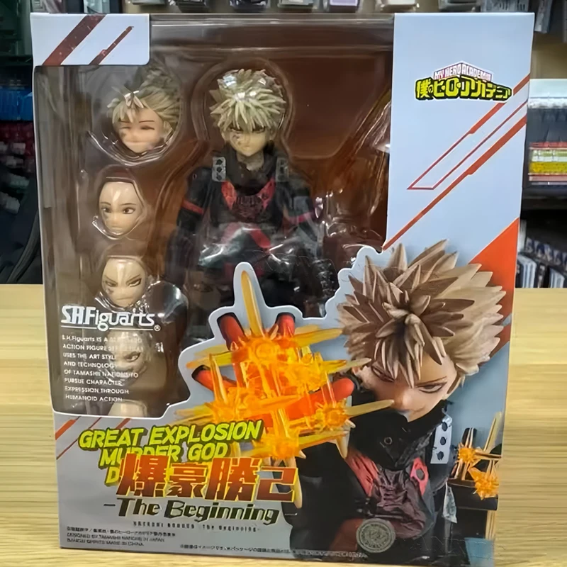 My Hero Academia Bakugo Katsuki Anime-Figur Boku no Hero Todoroki Shoto/Kaminari Denki/Midoriya Izuku Actionfigur Modell Spielzeug – Detail 1