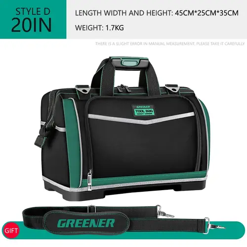 Tool Handbag Multifunctional Portable Toolkit Durable and Durable Electrical Special Canvas Thickened Maintenance Storage Bag - Image 8