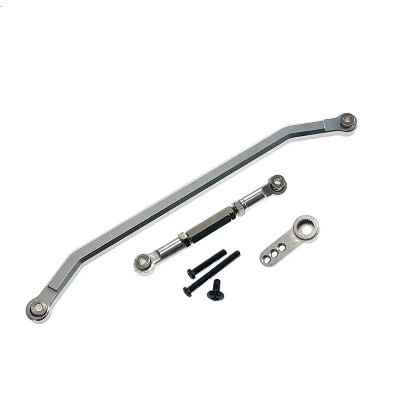 1/12 MN128 Wrangler, Remote Control Car Parts, Metal Upgrade, Steering Rod, Steering Arm