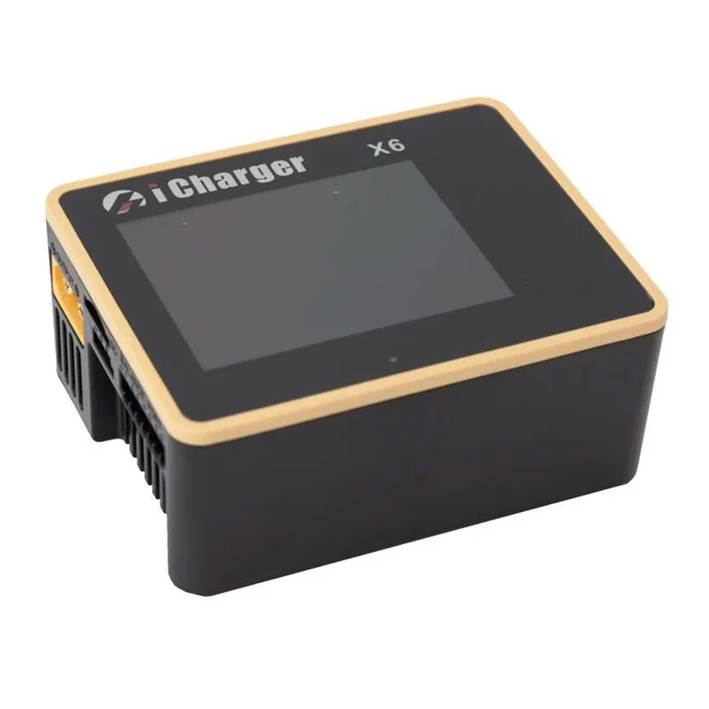 Scaricatore caricabatterie intelligente per bilanciamento batteria con schermo LCD CC ICharger X6 800W 30A