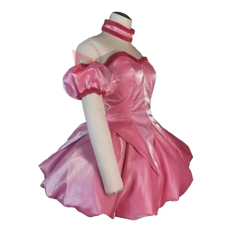 CyNew TokyoMew Mew fresa Ichigo disfraz de Cosplay vestido rosa orejas cola para elegir hecho a medida