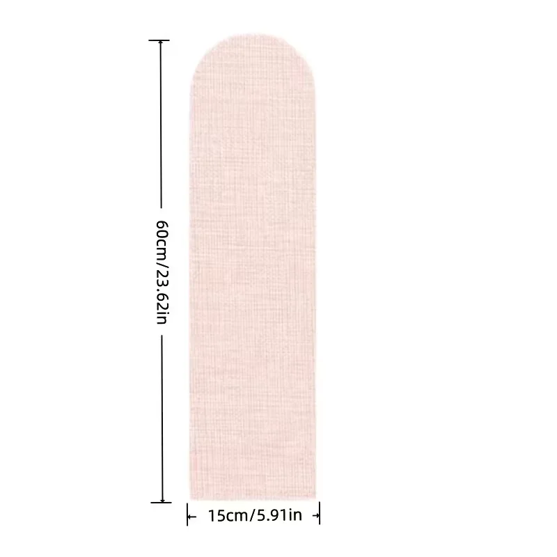 2pcs Self-Adhesive Wall Stickers, Thickened Anti-Collision Wall Panel, Headboard Decorative Wallpaper, Easy to Clean