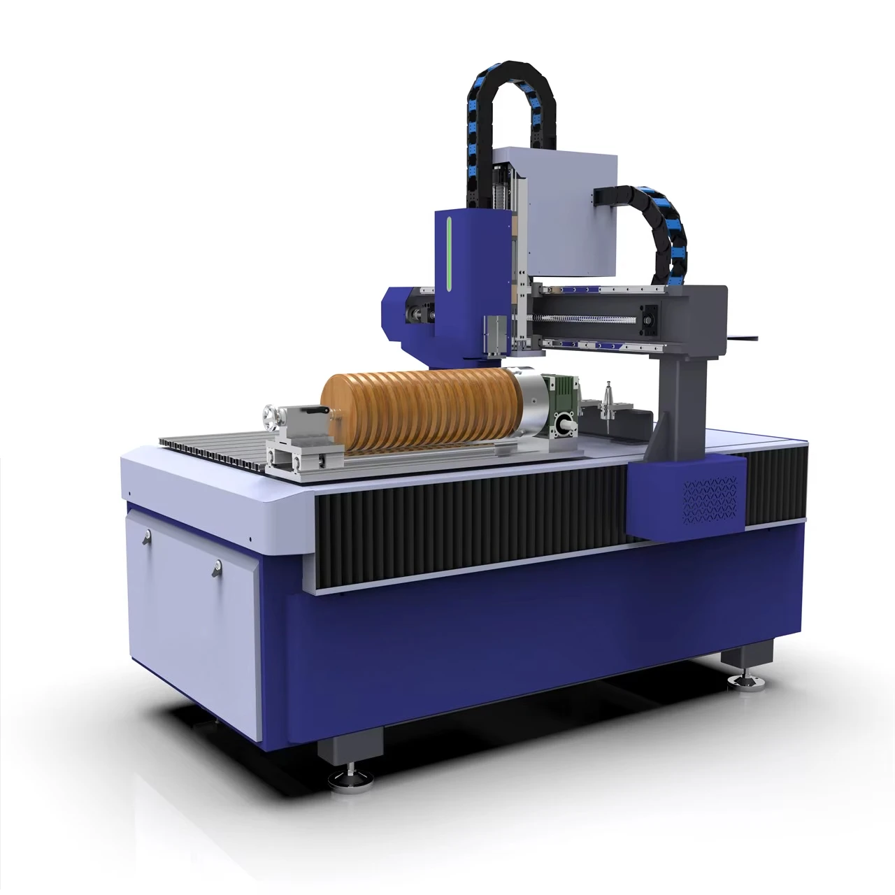 YOUHAOCNC Mini 4 Axis Mini CNC Router Wood Metal Stone Carved Engraver Machine 6090 With Side Rotary Axis