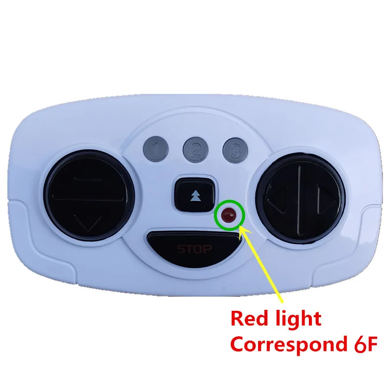 12V CLB084-6F 2.4G Kids Powered Ride on Car Remote Control and Receiver for Children Electric Vehicle Replacement Parts