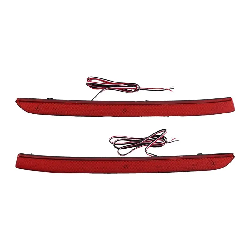 LED Tail Signal Lamp For Volkswagen Transporter T5 2012-2016 Caravelle Multivan Rear Bumper Reflector Light-N25R