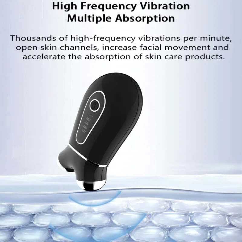 Microcurrent Facial Device EMS Face Lift Roller Massager for Skin Care Vibration Skin Firming Wrinkle Removal Beauty Device